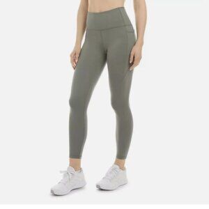 Danskin Brushed High Rise 7/8 Legging Agave Green L